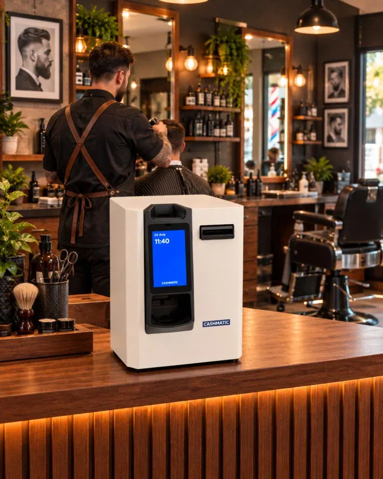 Barbier, monnayeur SelfPay