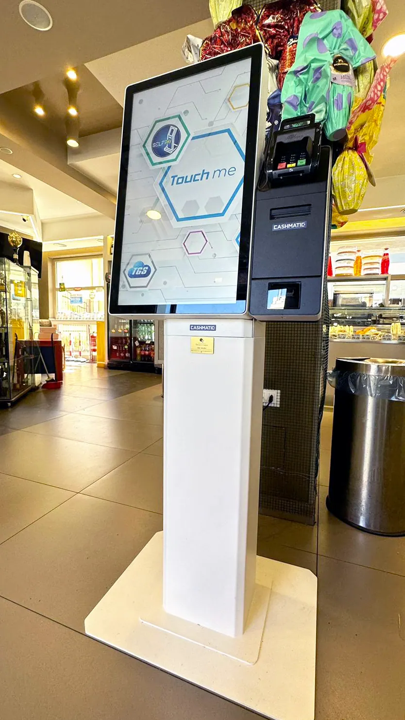 Galerie, monnayeur VisualPay 32